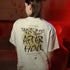 Raver Girl im weißen Take me to the Afterhour Techno T-Shirt von Technostoff in Berlin